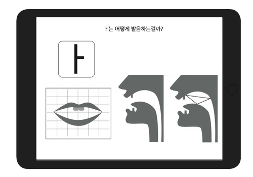 Low-fi prototype: learning phonics