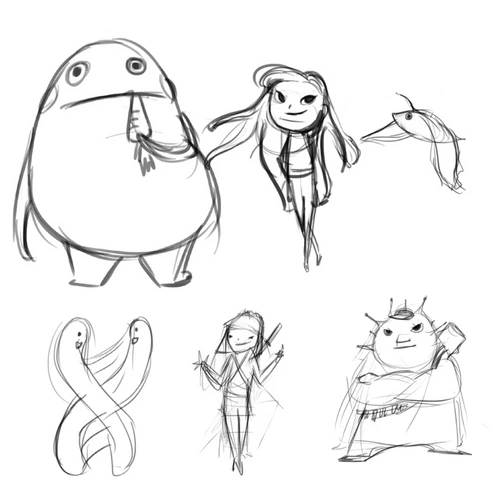 Character sketches